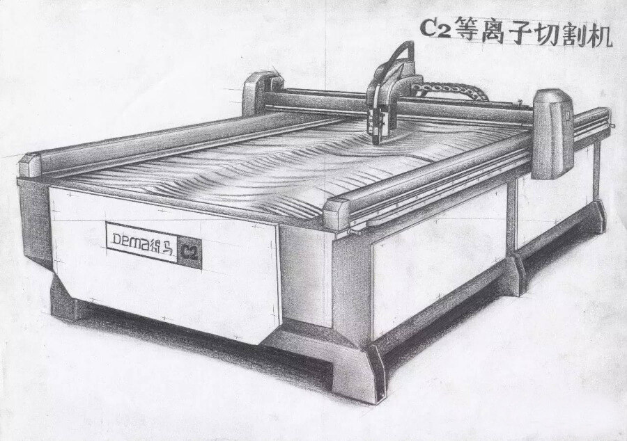 DEMA-C2等離子切割機(jī)素描